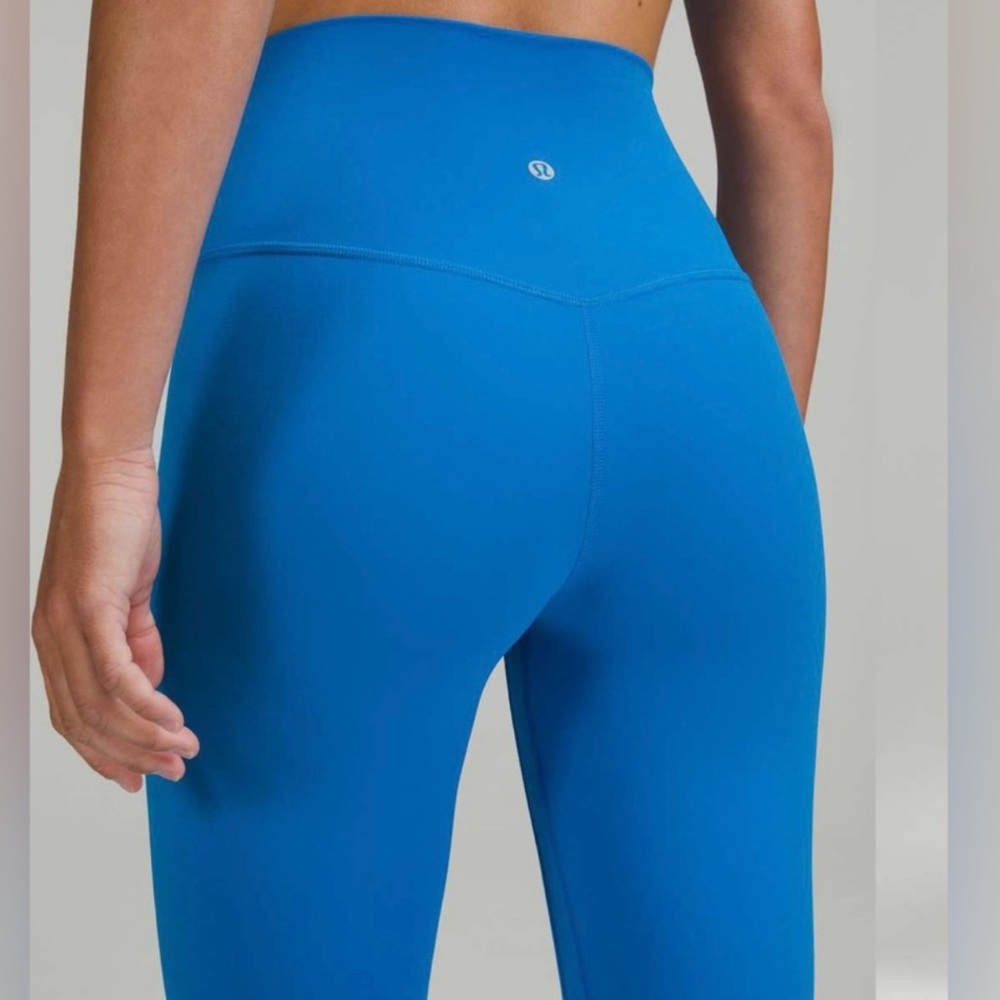 lululemon align poolside 28” Women's blue Leggings high waisted pant